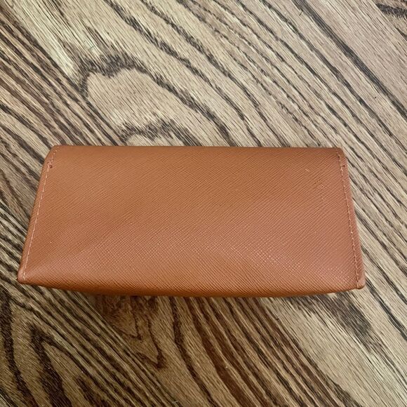 Tory Burch Orange and Gold Eyewear Case - Picture 2 of 5